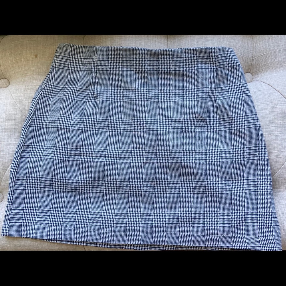 Cute Plaid Mini Skirt🖤🤍